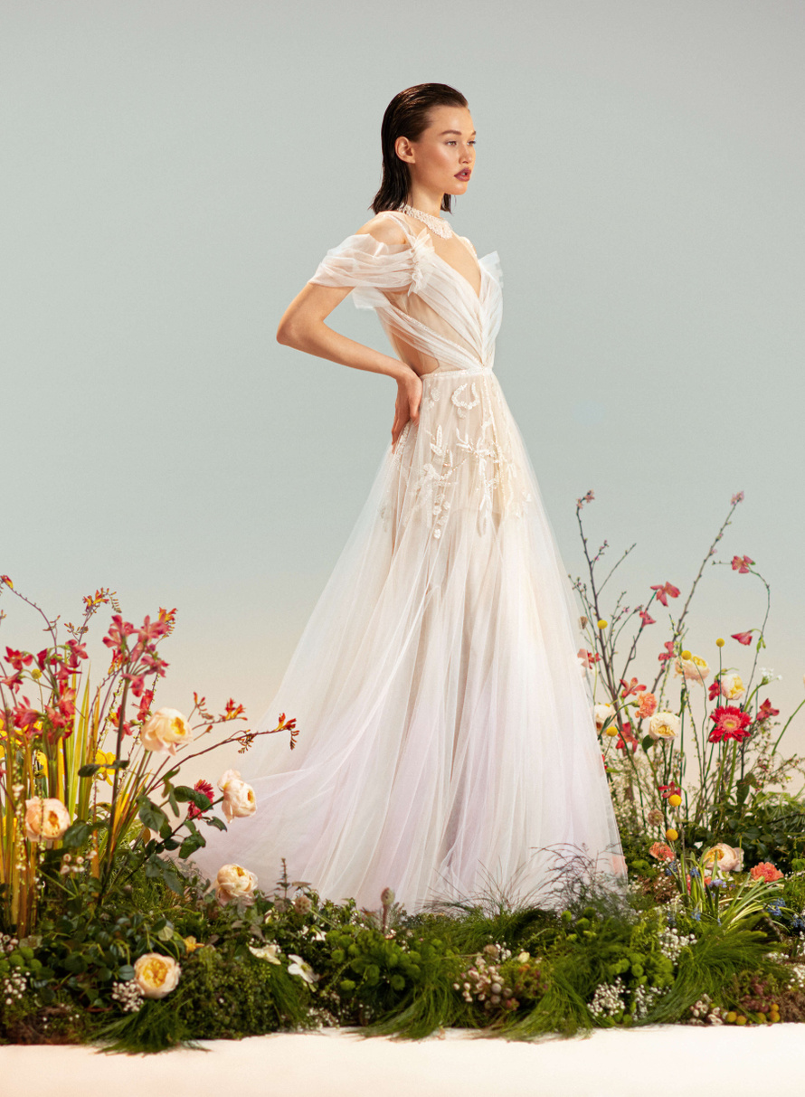 Купить свадебное платье «Муа+Сова» Рара Авис из коллекции Оазис 2022 года в салоне «Мэри Трюфель»