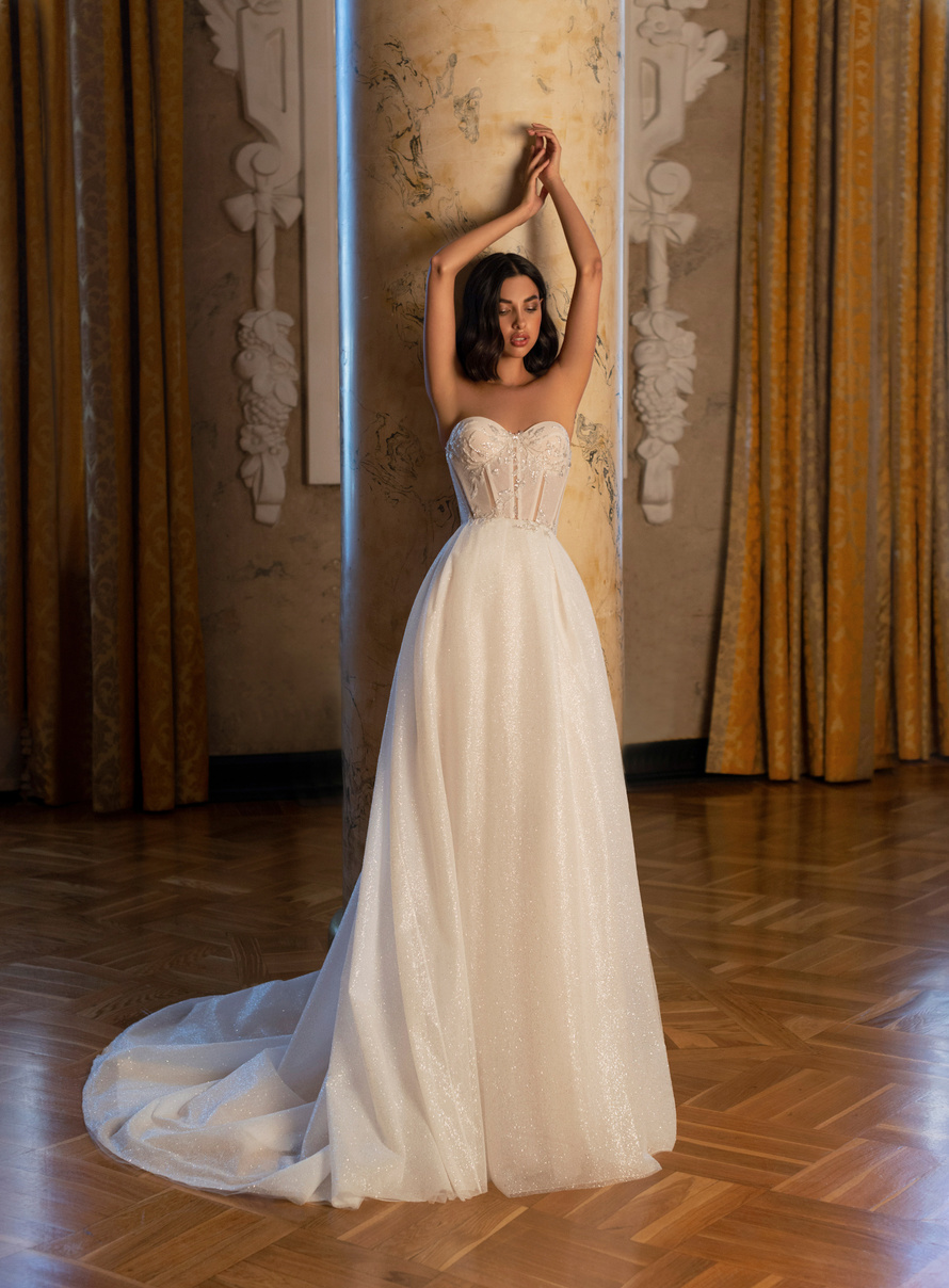 Купить свадебное платье «Верна» Мэрри Марк из коллекции Бриллиант 2022 года в салоне «Мэри Трюфель»