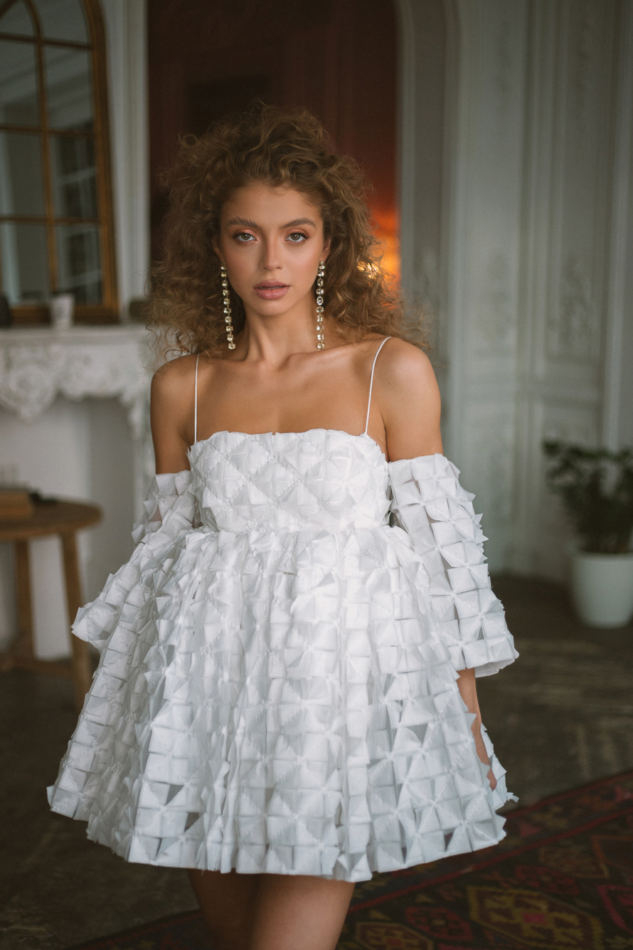 Купить свадебное платье «Габи» Анже Этуаль из коллекции Старлайт 2023 года в салоне «Мэри Трюфель»