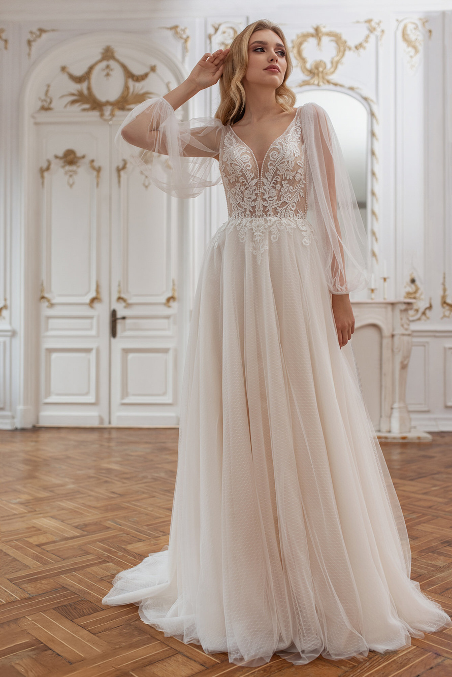 Свадебное платье «Сильва» Secret Sposa — купить в Краснодаре платье Сильва из коллекции 2021