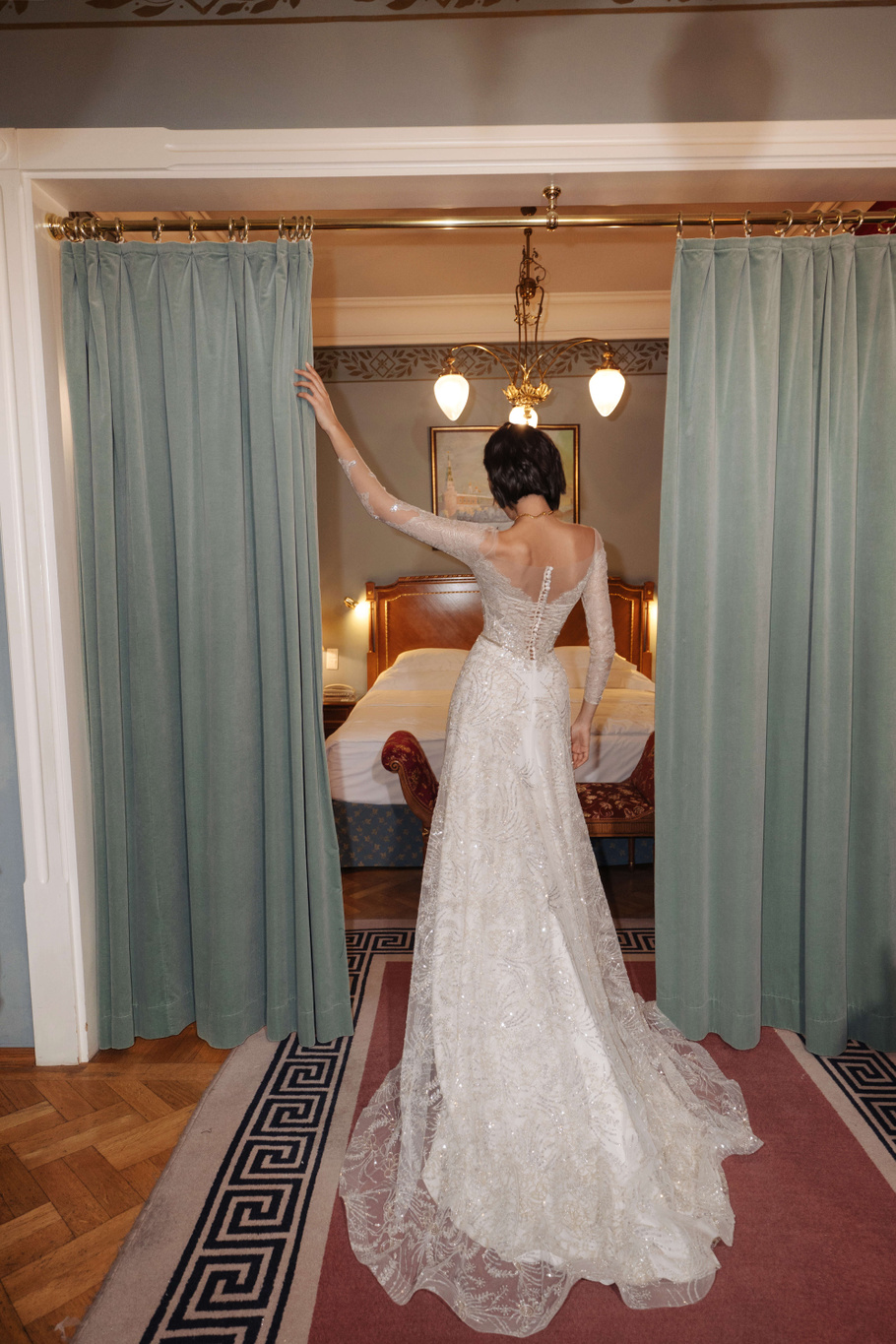 Купить свадебное платье «Киев» Анже Этуаль из коллекции Влюбиться 2022 года в салоне «Мэри Трюфель»