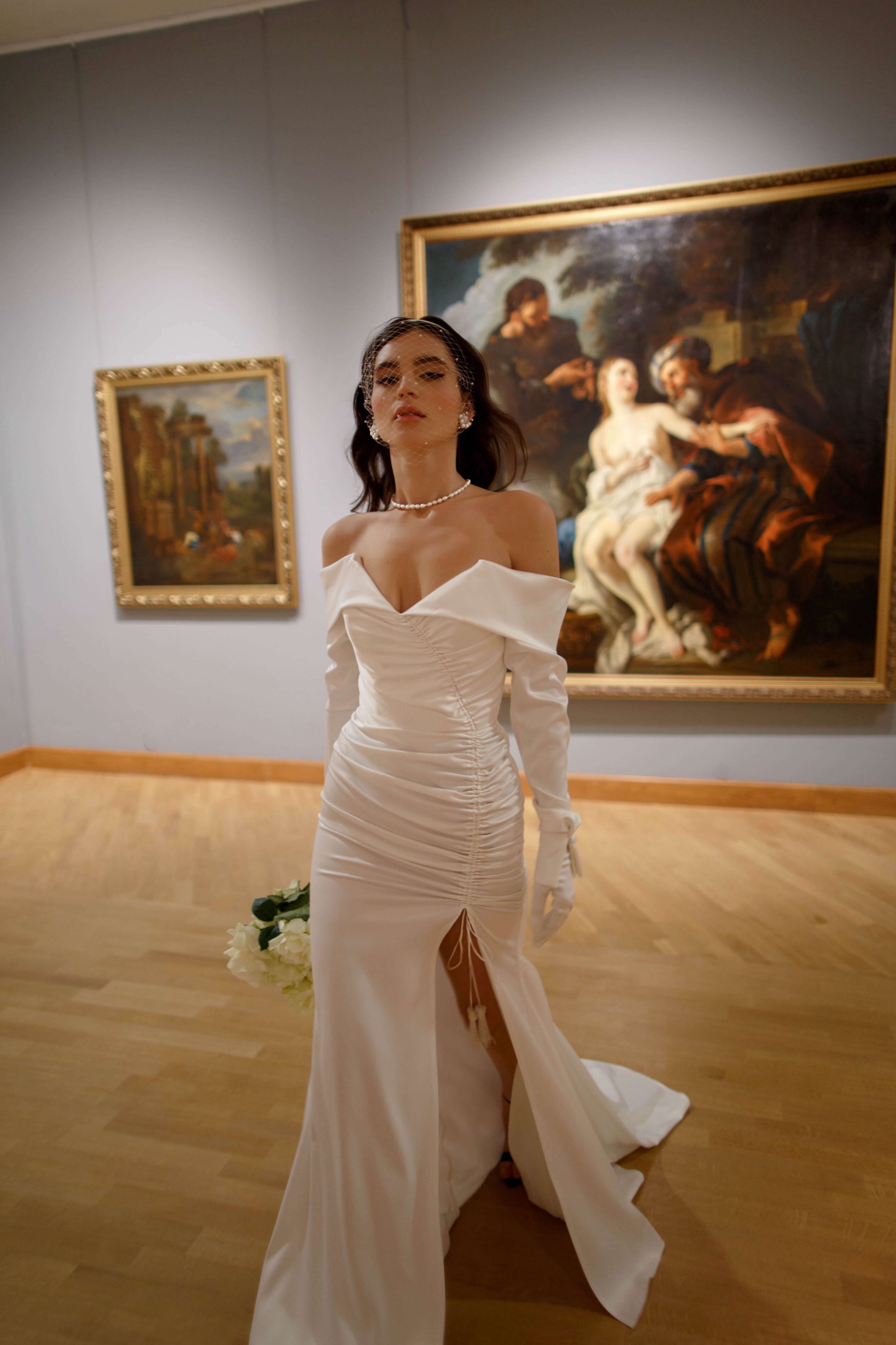 Купить свадебное платье «Гала» Рара Авис из коллекции Трилогия Любви 2022 года в салоне «Мэри Трюфель»