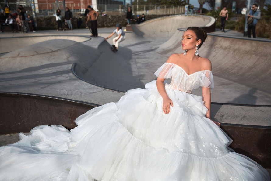 Свадебное платье «Сендей» Кристал Дизайн — купить в Краснодаре платье Сендей из коллекции "2020"