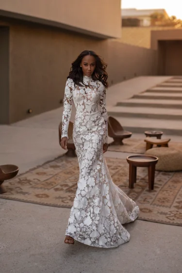Multicolor wedding dresses
