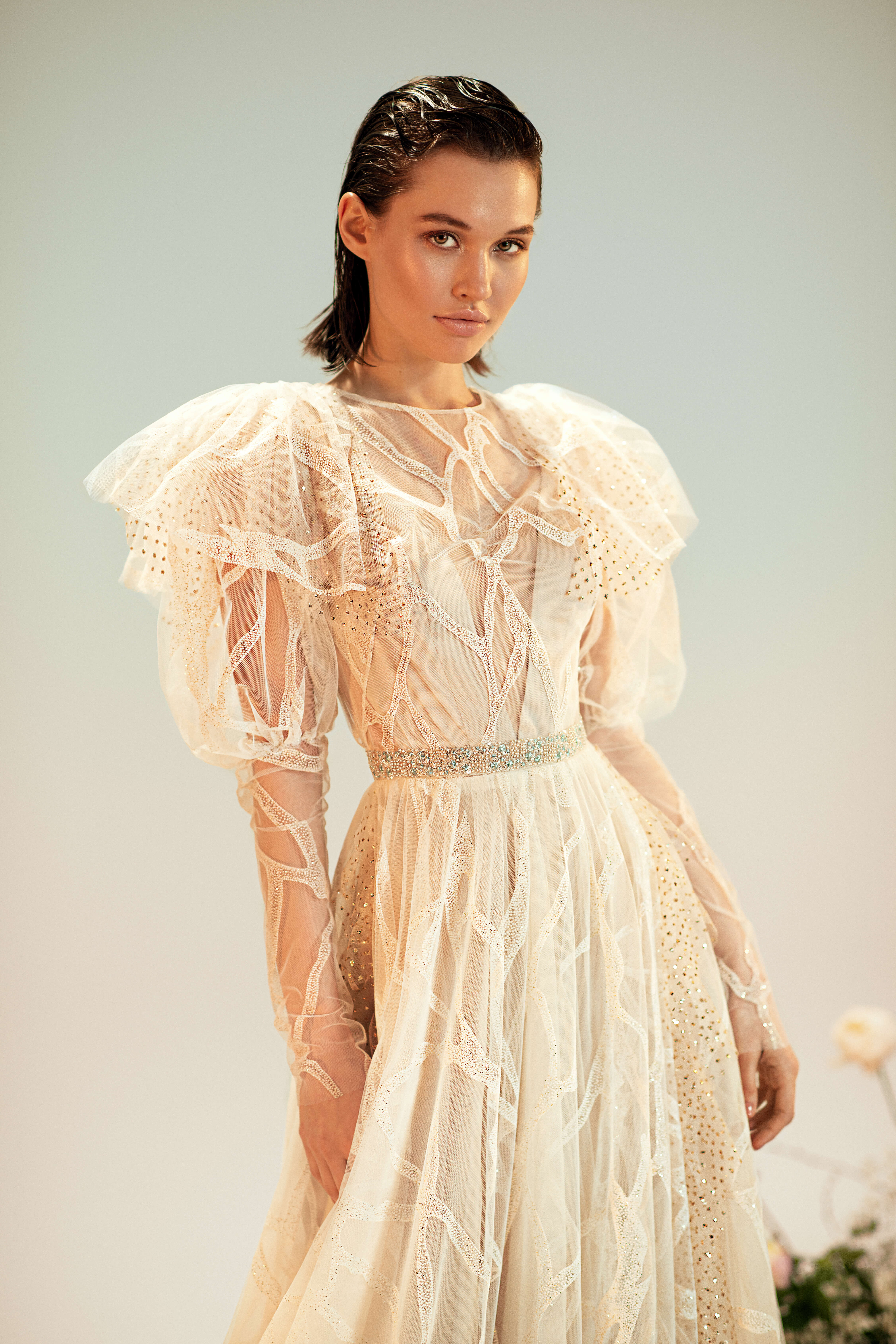 Купить свадебное платье «Белла+Сова» Рара Авис из коллекции Оазис 2022 года в салоне «Мэри Трюфель»
