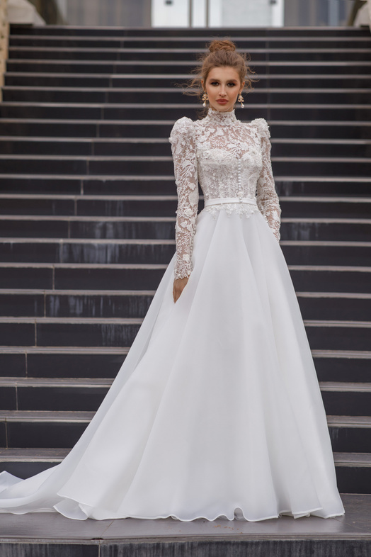 Купить свадебное платье «Ла Рож» Стрекоза из коллекции Версаль 2022 года в салоне «Мэри Трюфель»