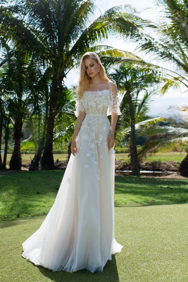 Свадебное платье «Дафна » Кукла— купить в Воронеже платье Кукла из коллекции Глаза океана 2021 Дафна