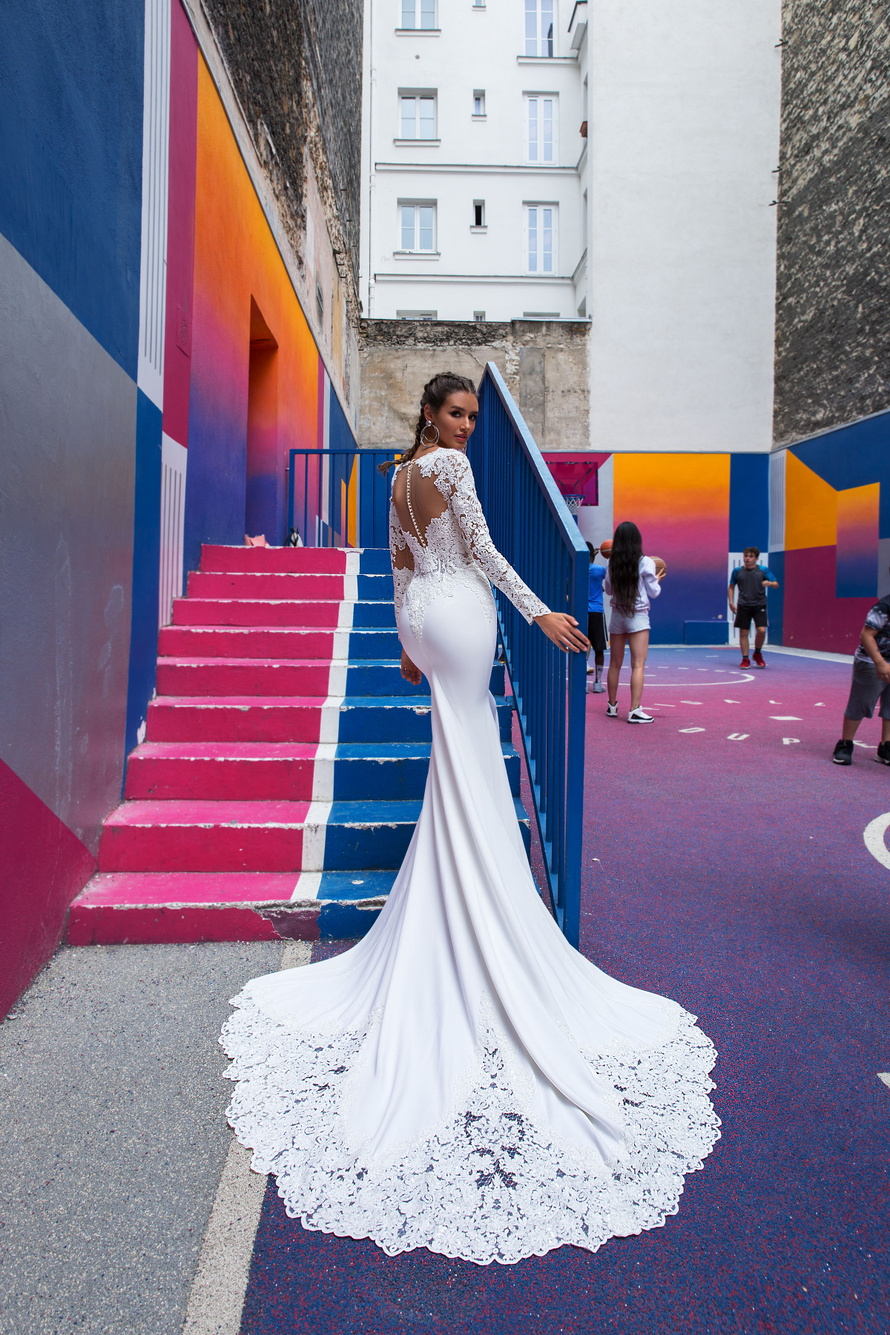Купить свадебное платье «Крисс» Кристал Дизайн из коллекции Париж 2019 в интернет-магазине