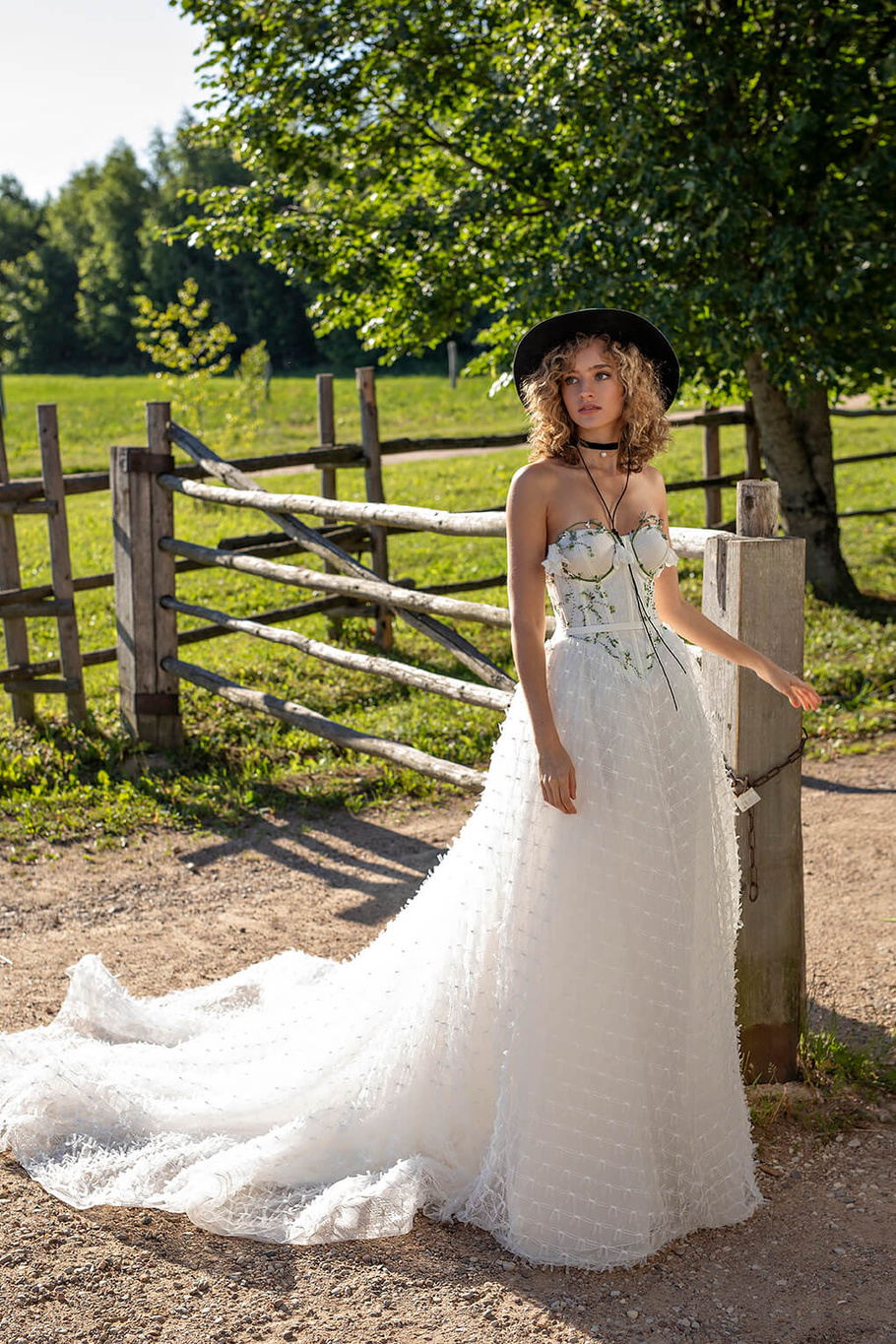 Купить свадебное платье «Линнет» Рара Авис из коллекции Сан Рей 2020 года в интернет-магазине
