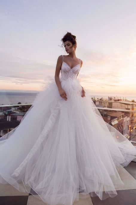 Купить свадебное платье «Айрис» Бламмо Биамо из коллекции 2018 года в Воронеже