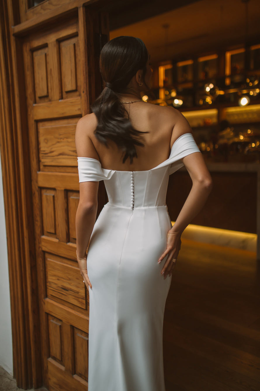 Купить свадебное платье «Велита» Бламмо Биамо из коллекции Вайт Гарден 2024 года в салоне «Мэри Трюфель»