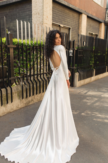 Купить свадебное платье «Пастиера» Рара Авис из коллекции Дольче Вита 2023 года в салоне «Мэри Трюфель»