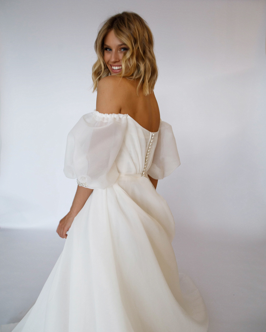 Купить свадебное платье Медея Бламмо Биамо из коллекции Свит Лайф 2022 года в салоне «Мэри Трюфель»