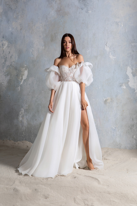 Купить свадебное платье «Эстель» Секрет Споса из коллекции Блеск 2022 года в салоне «Мэри Трюфель»