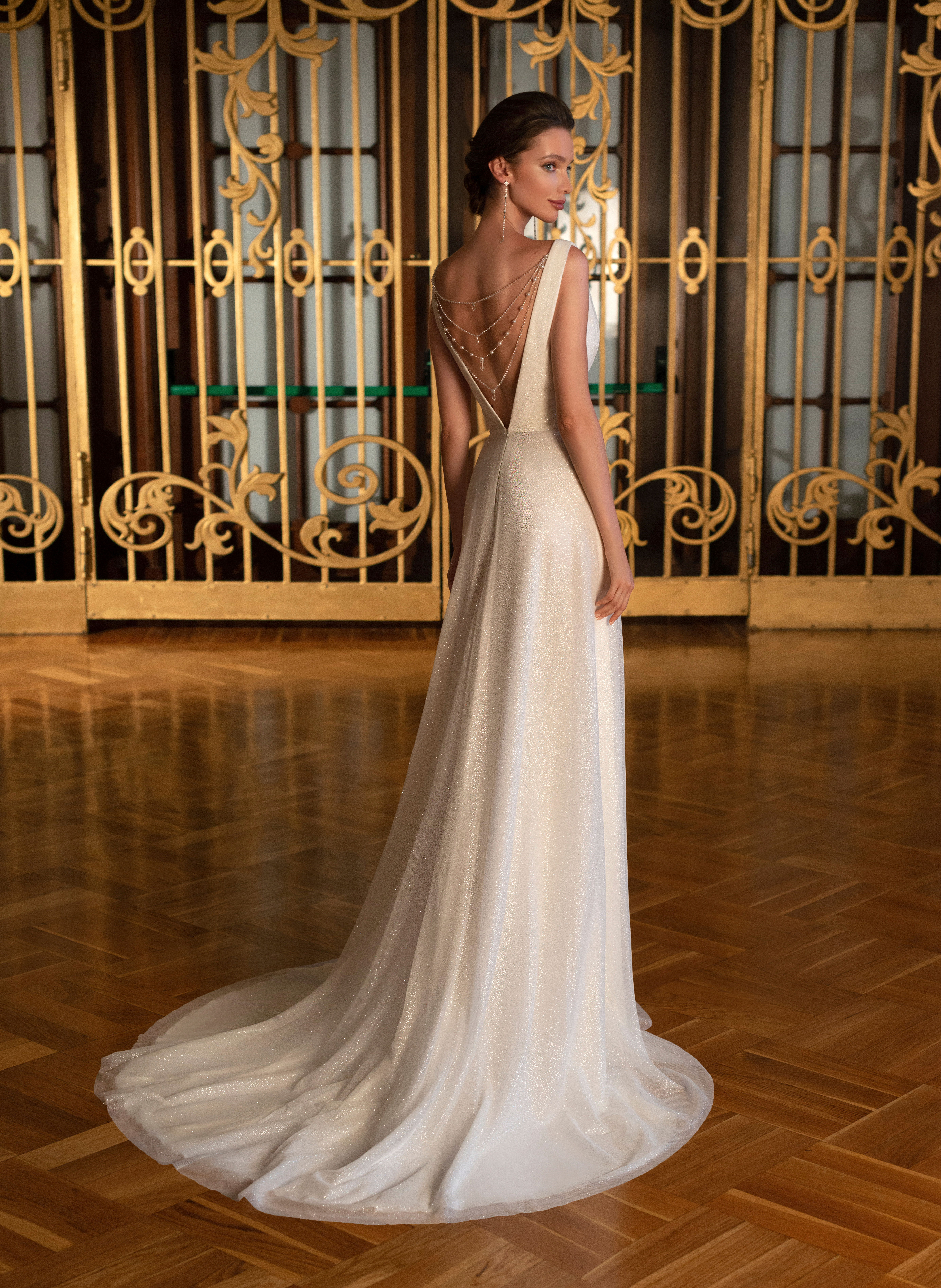 Купить свадебное платье «Джефа» Мэрри Марк из коллекции Бриллиант 2022 года в салоне «Мэри Трюфель»