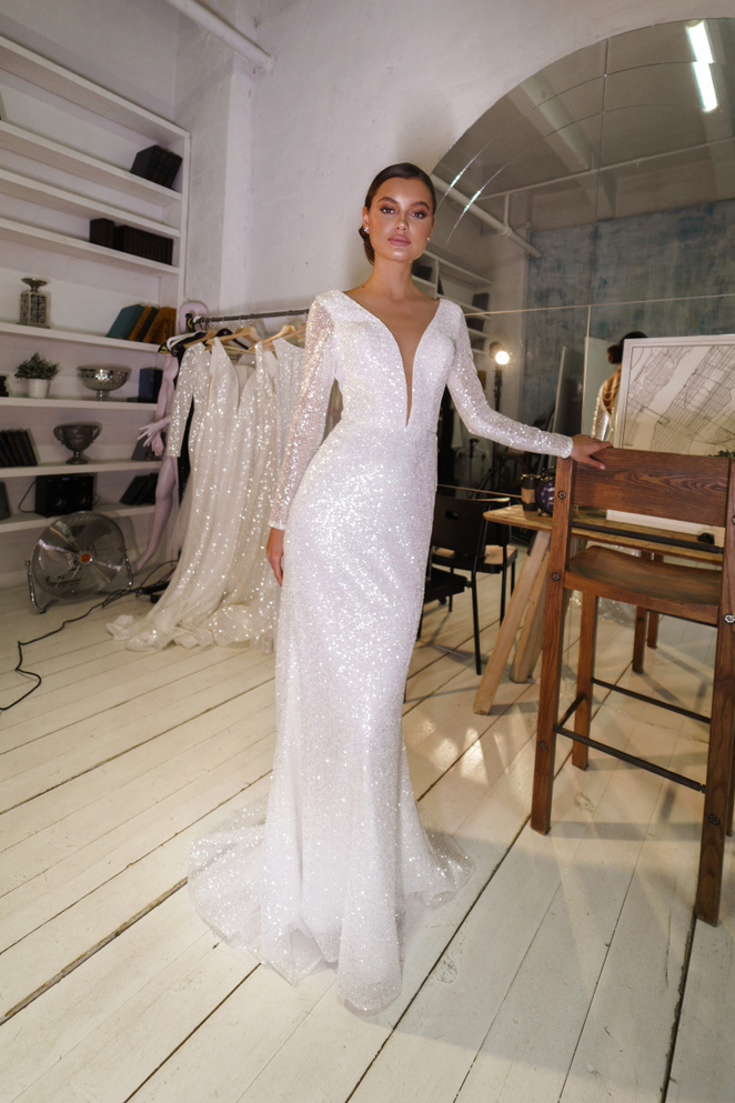 Свадебное платье «Нинель» Марта — купить в Воронеже платье Нинель из коллекции 2020 года