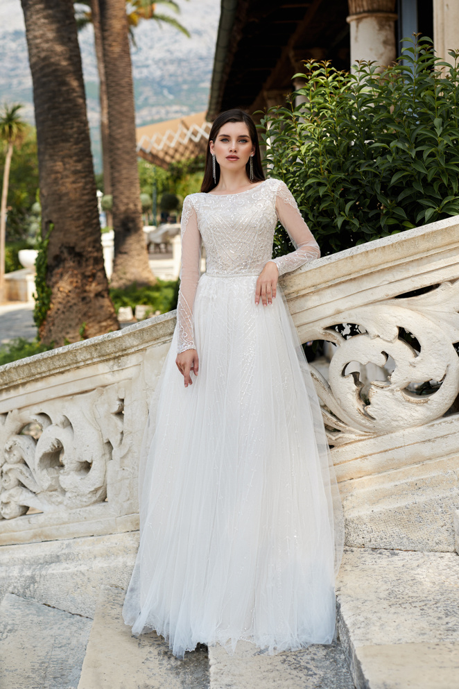 Купить свадебное платье «Алмаз» Армония из коллекции 2020 в интернет-магазине «Мэри Трюфель»