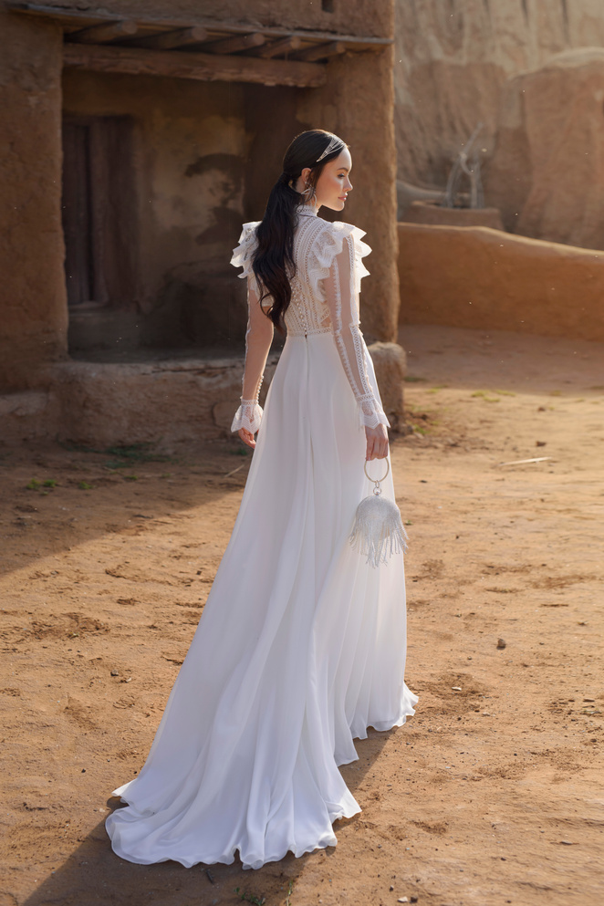 Купить свадебное платье «Самали» Кукла из коллекции Азия 2023 года в салоне «Мэри Трюфель»