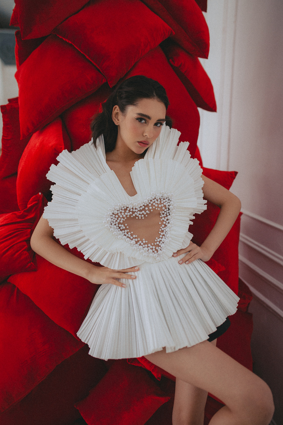 Купить свадебное платье «Луиза» Рара Авис из коллекции Дольче Вита 2023 года в салоне «Мэри Трюфель»