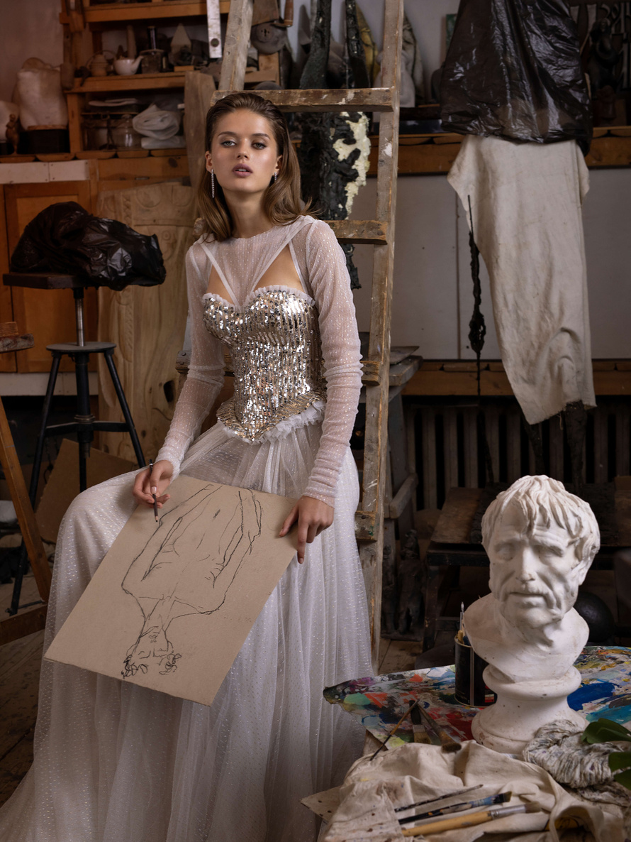 Купить свадебное платье «Берикс» Рара Авис из коллекции Шайн Брайт 2020 года в интернет-магазине