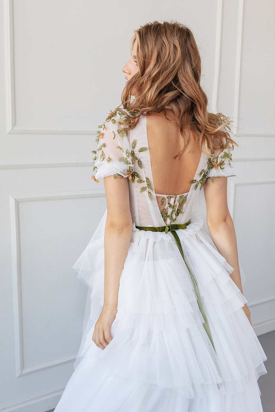 Купить свадебное платье «Гвен» Анже Этуаль из коллекции 2020 года в салоне «Мэри Трюфель»