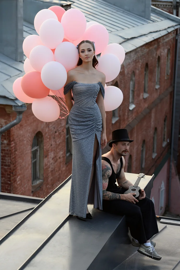 Купить вечернее платье «Саванна» из вечерней коллекции 2025 в салоне «Мэри Трюфель» Саванна