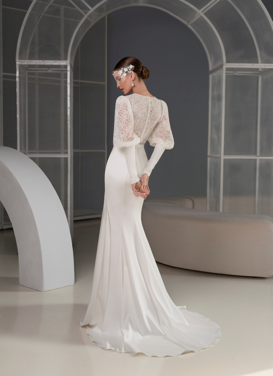 Купить свадебное платье «Кейрис» Мэрри Марк из коллекции 2022 года в Мэри Трюфель