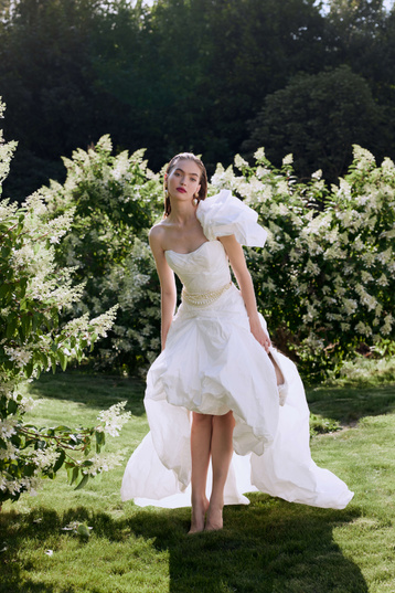 Купить свадебное платье «Марин» Анже Этуаль из коллекции Розе Де Вентс 2024 года в салоне «Мэри Трюфель»