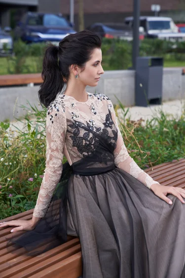 Купить вечернее платье «Киффи» Кукла из коллекции Атмосфера Города 2024 года в салоне «Мэри Трюфель» Киффи