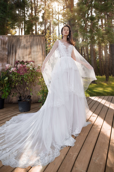 Купить свадебное платье «Николя» Бламмо Биамо из коллекции Нимфа 2020 года в Санкт-Петербурге
