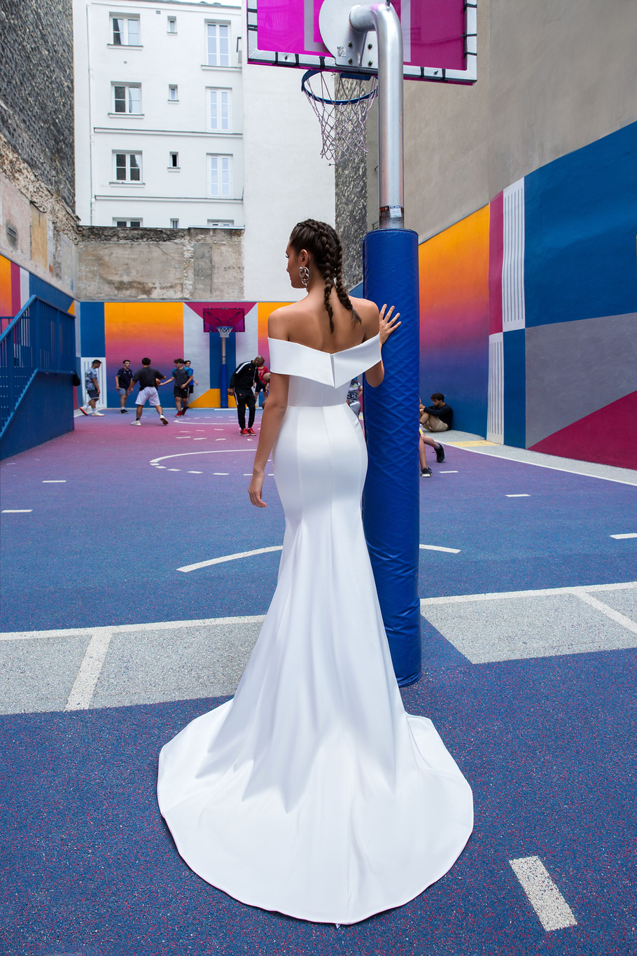 Купить свадебное платье «Вилдин» Кристал Дизайн из коллекции Париж 2019 в Ростове недорого