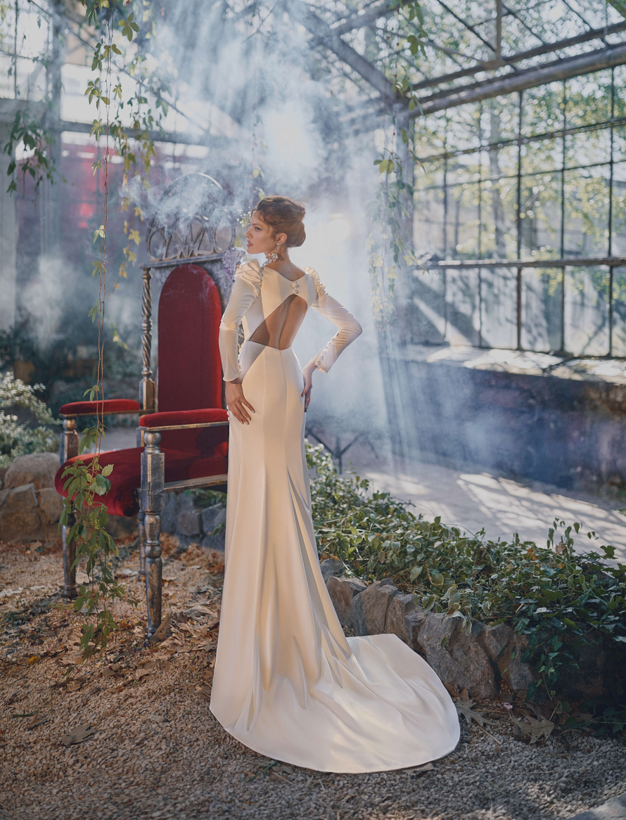 Купить свадебное платье «Хайди» Анже Этуаль из коллекции Леди Перл 2021 года в салоне «Мэри Трюфель»