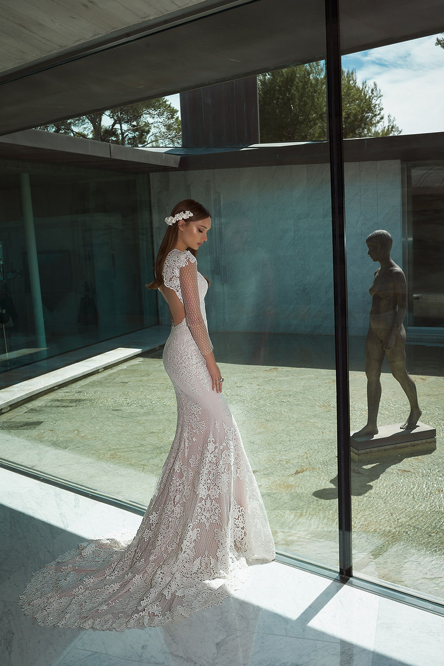 Купить свадебное платье «Дейзи» Кристал Дизайн из коллекции 2019 в интернет-магазине «Мэри Трюфель»