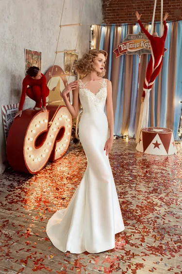 Свадебное платье «Фултон» Татьяны Каплун — купить в Самаре платье Фултон из коллекции «Принцесса цирка 2018» Фултон
