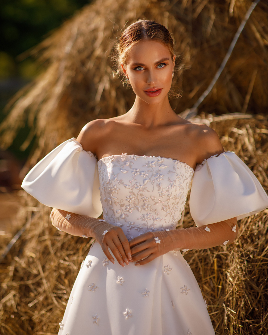 Купить свадебное платье «Любава» Стрекоза из коллекции Любава 2023 года в салоне «Мэри Трюфель»