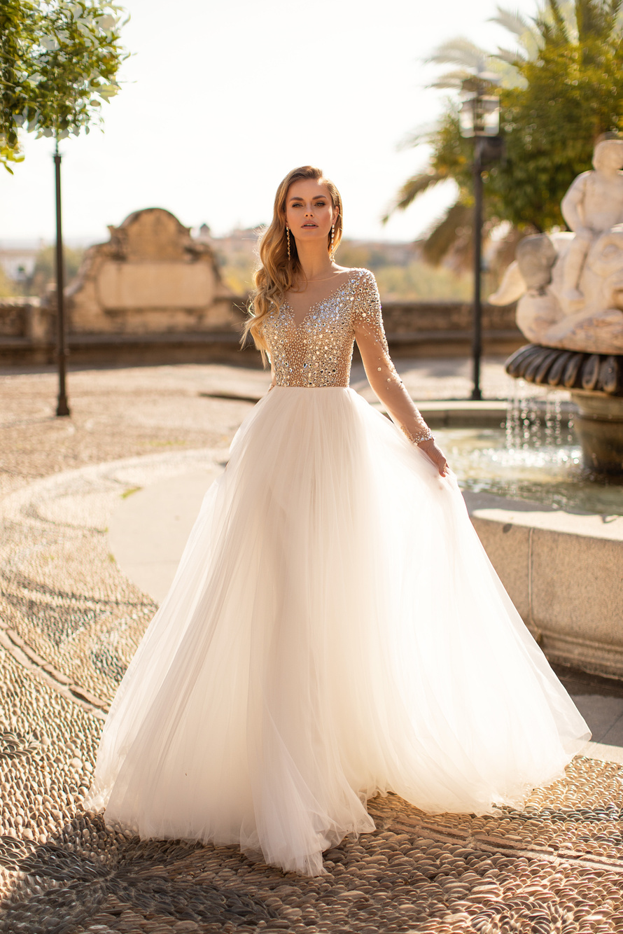 Купить свадебное платье «Арт. 32461-1» Луссано Брайдал из коллекции 2020 в интернет-магазине