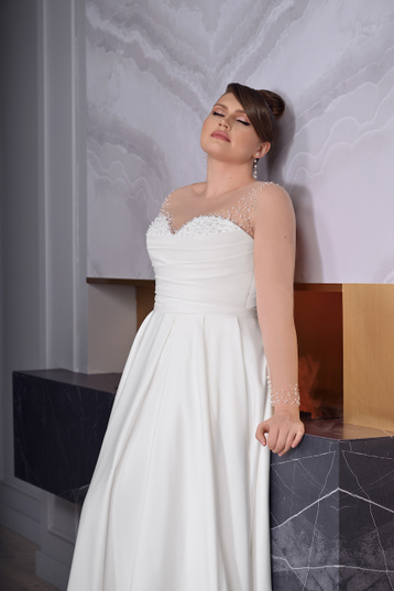 Купить свадебное платье «Армиса» Кукла из коллекции Следуй мечте 2023 года в салоне «Мэри Трюфель»