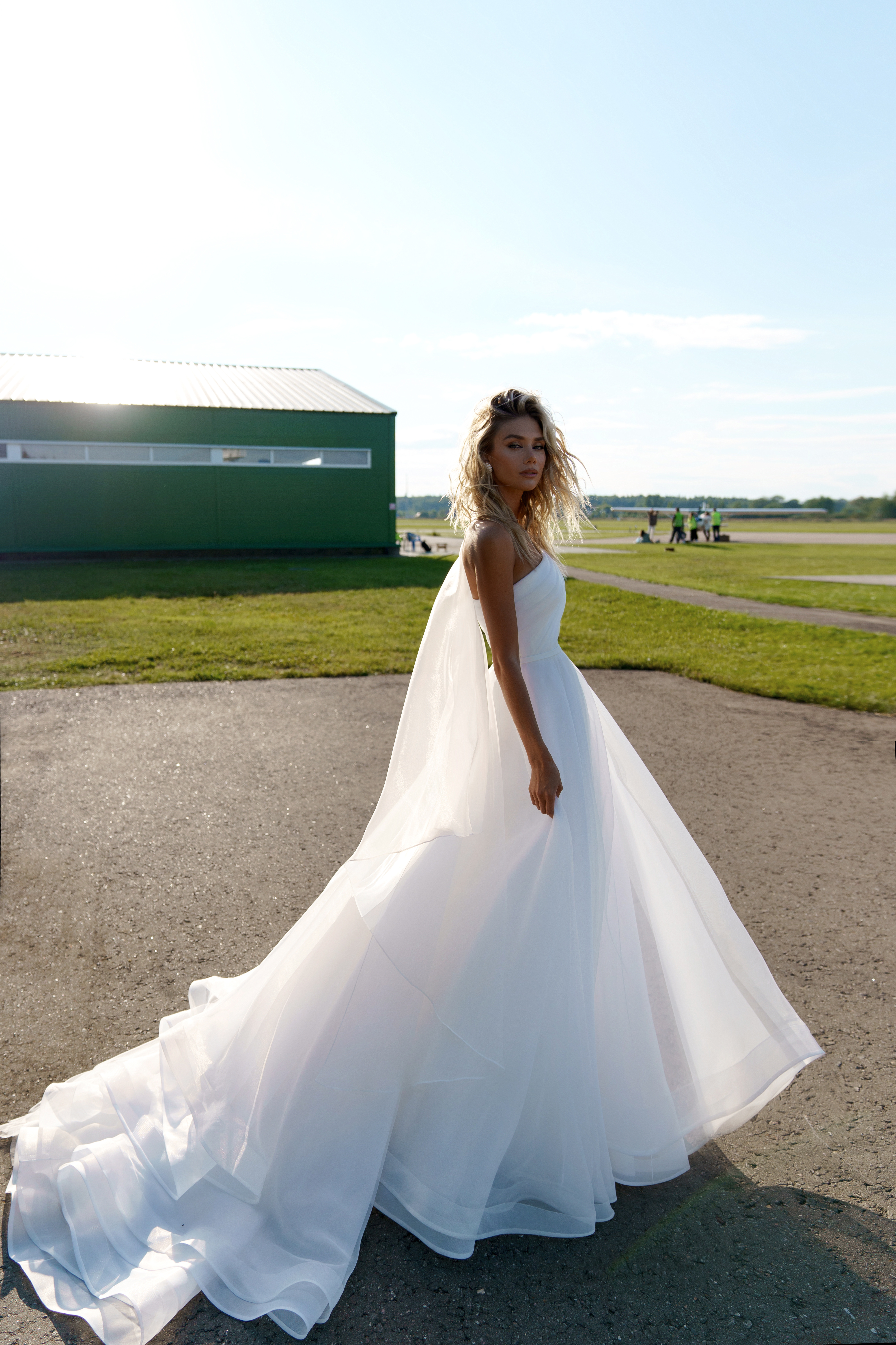 Купить свадебное платье «Шармель» Натальи Романовой из коллекции 2021 в салоне «Мэри Трюфель»