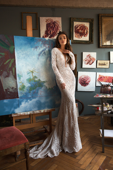 Купить свадебное платье «Клара» Жасмин из коллекции 2019 года в Краснодаре