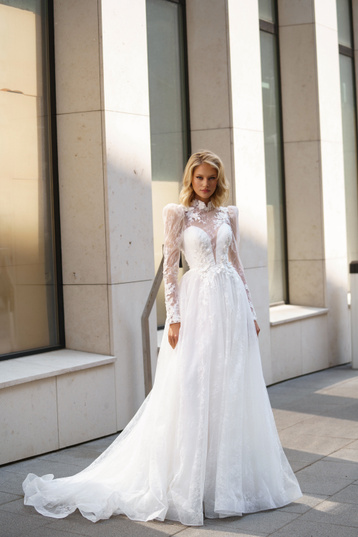 Купить свадебное платье «Линетт» Сонеста из коллекции 2024 года в салоне «Мэри Трюфель»