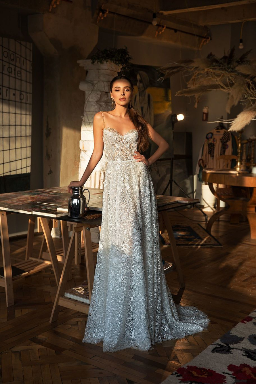 Купить свадебное платье «Аделаида» Жасмин из коллекции 2020 года в Краснодаре