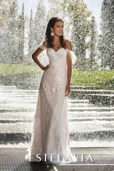 Свадебное платье Меритед Эстелавия — купить в Самарае платье Меритед из коллекции "Зеркало души" 2021 Меритед