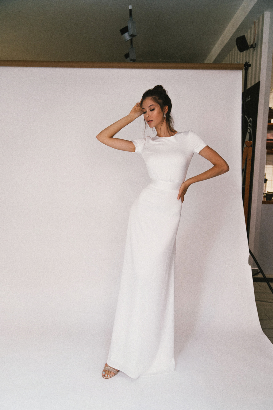 Купить свадебное платье «Блейк» Юнона из коллекции 2020 года в салоне «Мэри Трюфель»