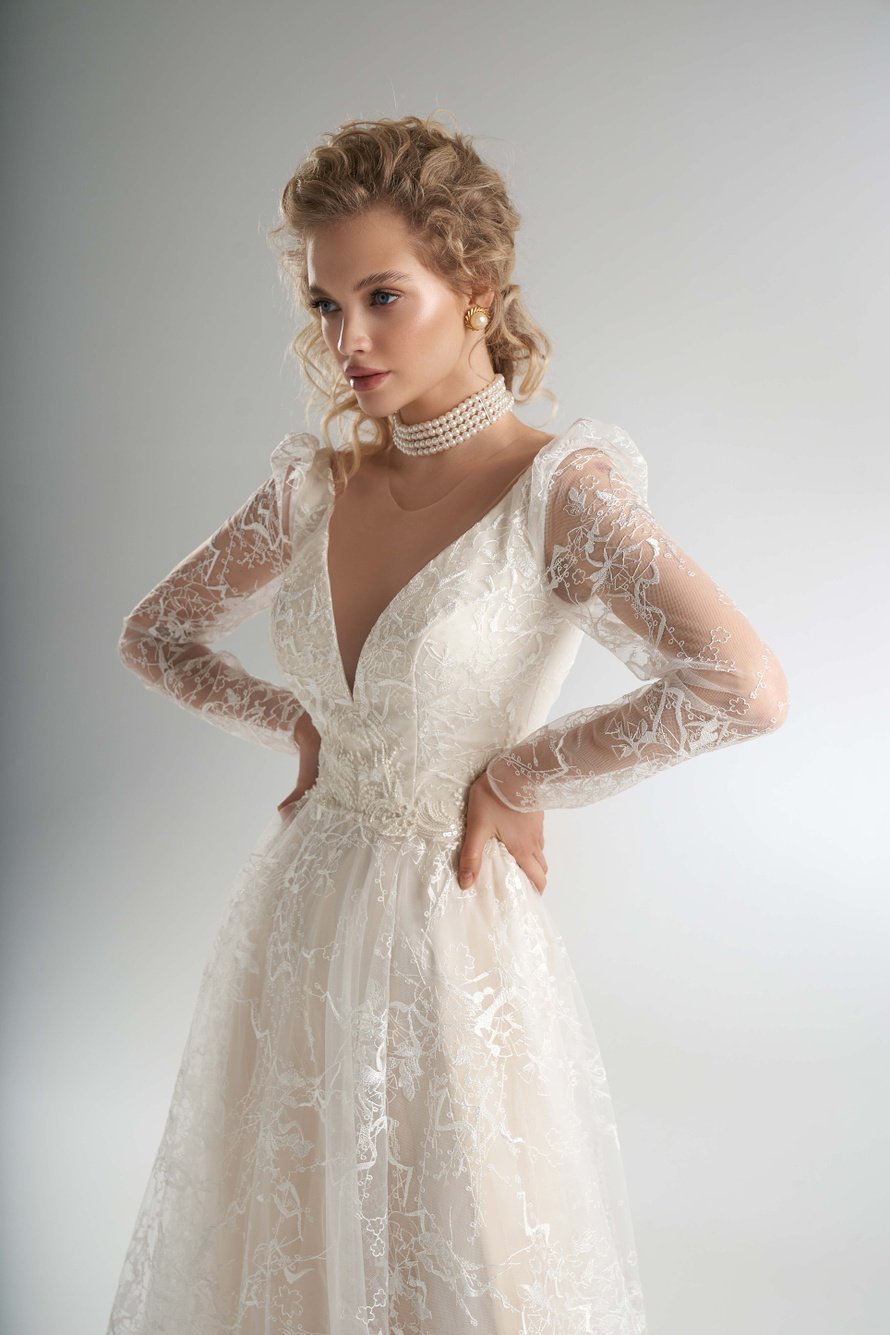 Купить свадебное платье «Бриана» Рара Авис из коллекции Пьюр 2022 года в салоне «Мэри Трюфель»
