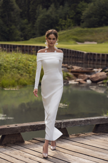 Купить свадебное платье «Ноэлис» Татьяны Каплун из коллекции «Ванила Скай» 2024 в салоне