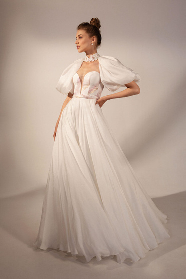 Купить свадебное платье «Цветана» Рара Авис из коллекции Искра 2021 года в интернет-магазине