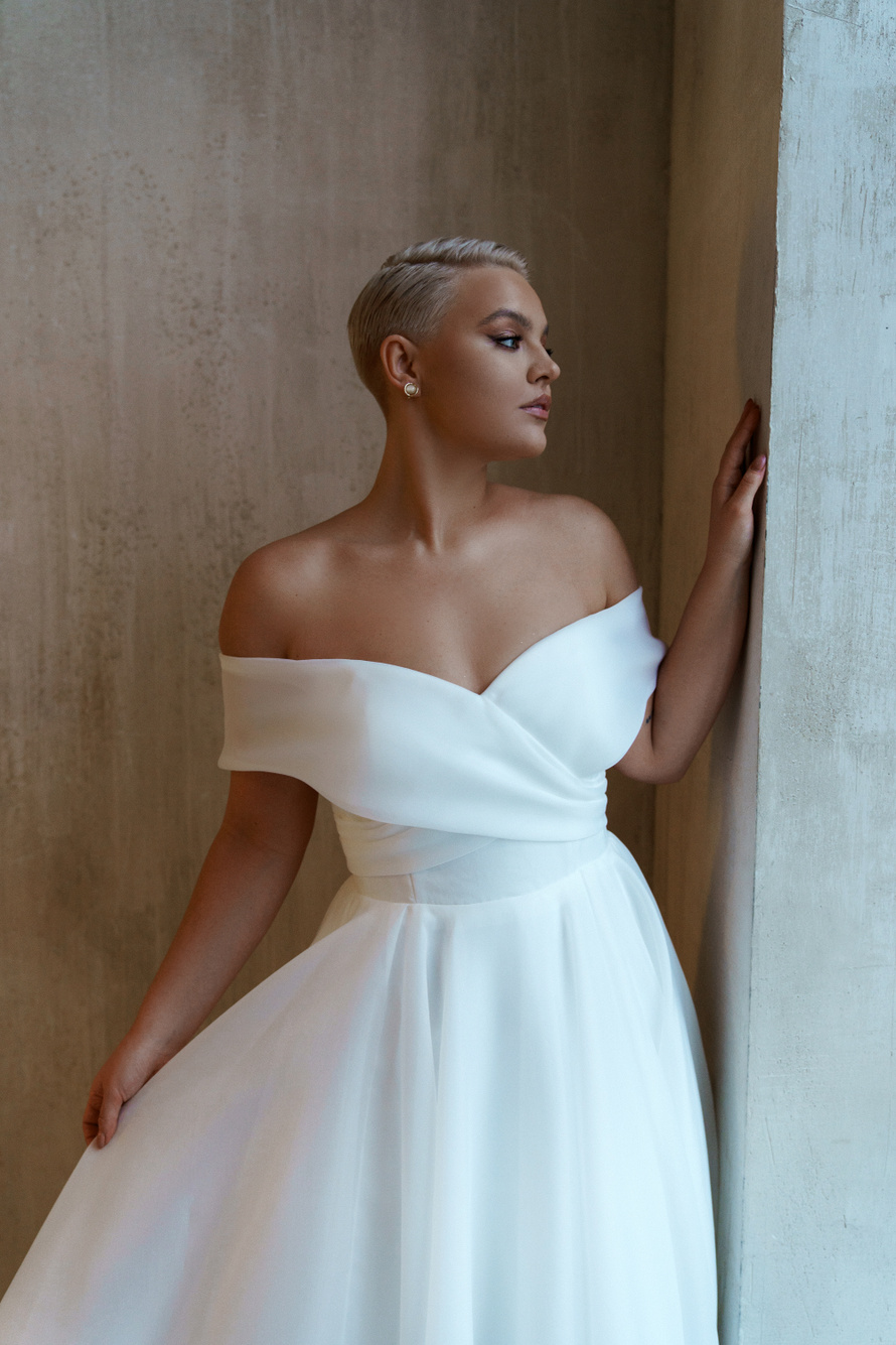 Свадебное платье «Олджи плюс сайз» Марта — купить в Краснодаре платье Олджи из коллекции 2021 года