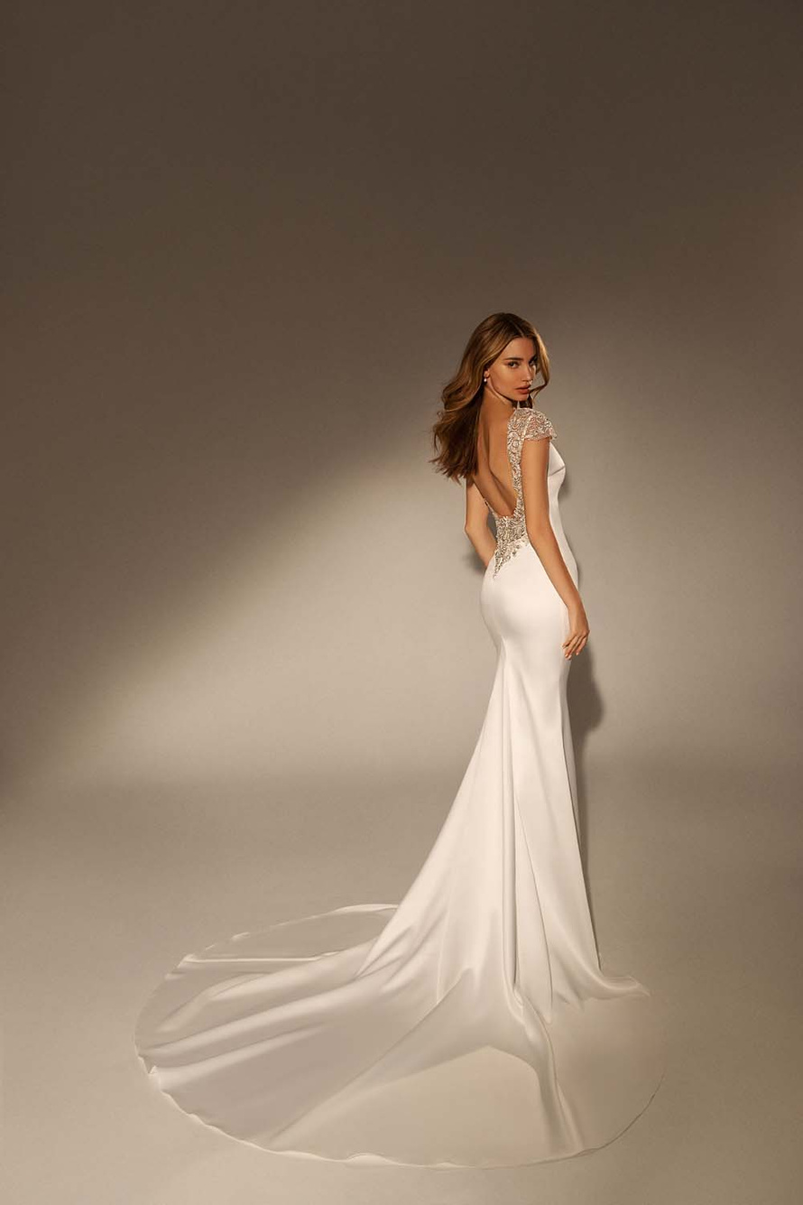 Купить свадебное платье «Эсти» Кристал Дизайн из коллекции Мьюз 2021 в интернет-магазине «Мэри Трюфель»