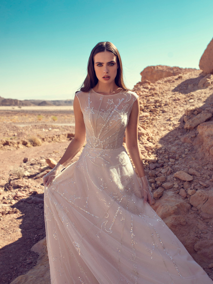 Свадебное платье «Венера» Татьяны Каплун — купить в Краснодаре платье Венера из коллекции «Дикий запад» 2021