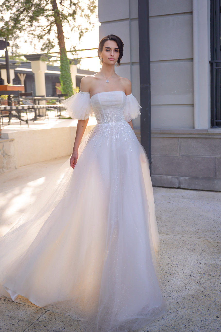 Купить свадебное платье «Янмэй» Татьяна Каплун из коллекции Следуй зову сердца 2022 года в салоне «Мэри Трюфель»